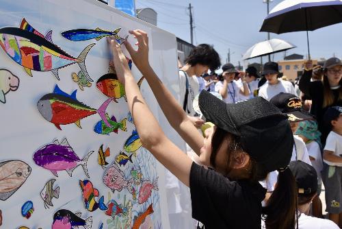 塗り絵アート
