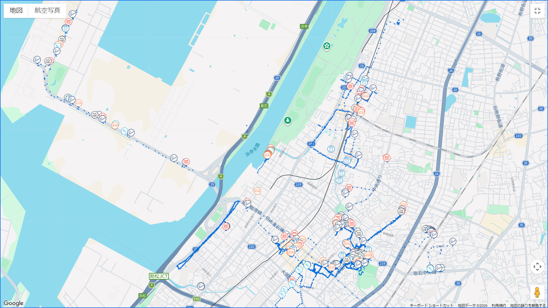 ごみゼロ 活動実績 高石市全域