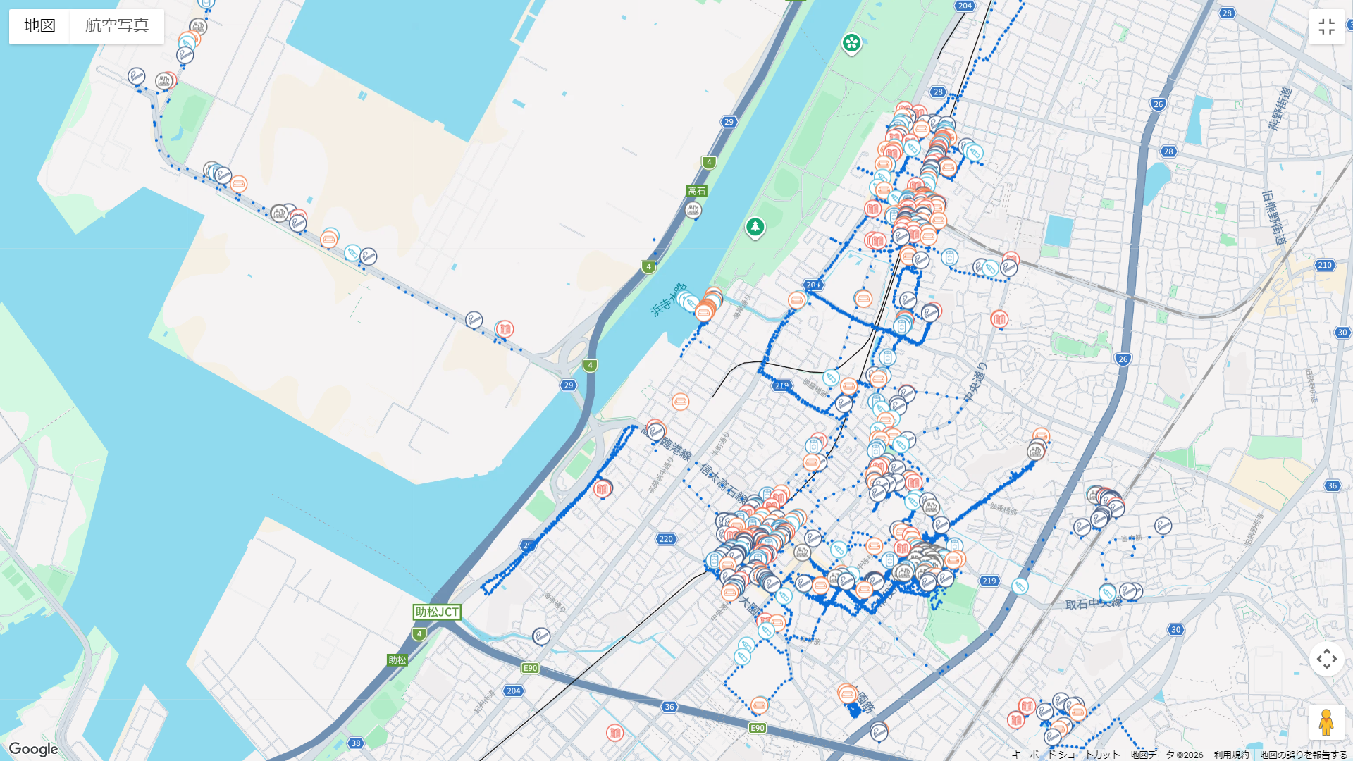 ごみゼロ 活動実績 高石市全域
