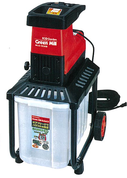 剪定枝粉砕機本体画像
