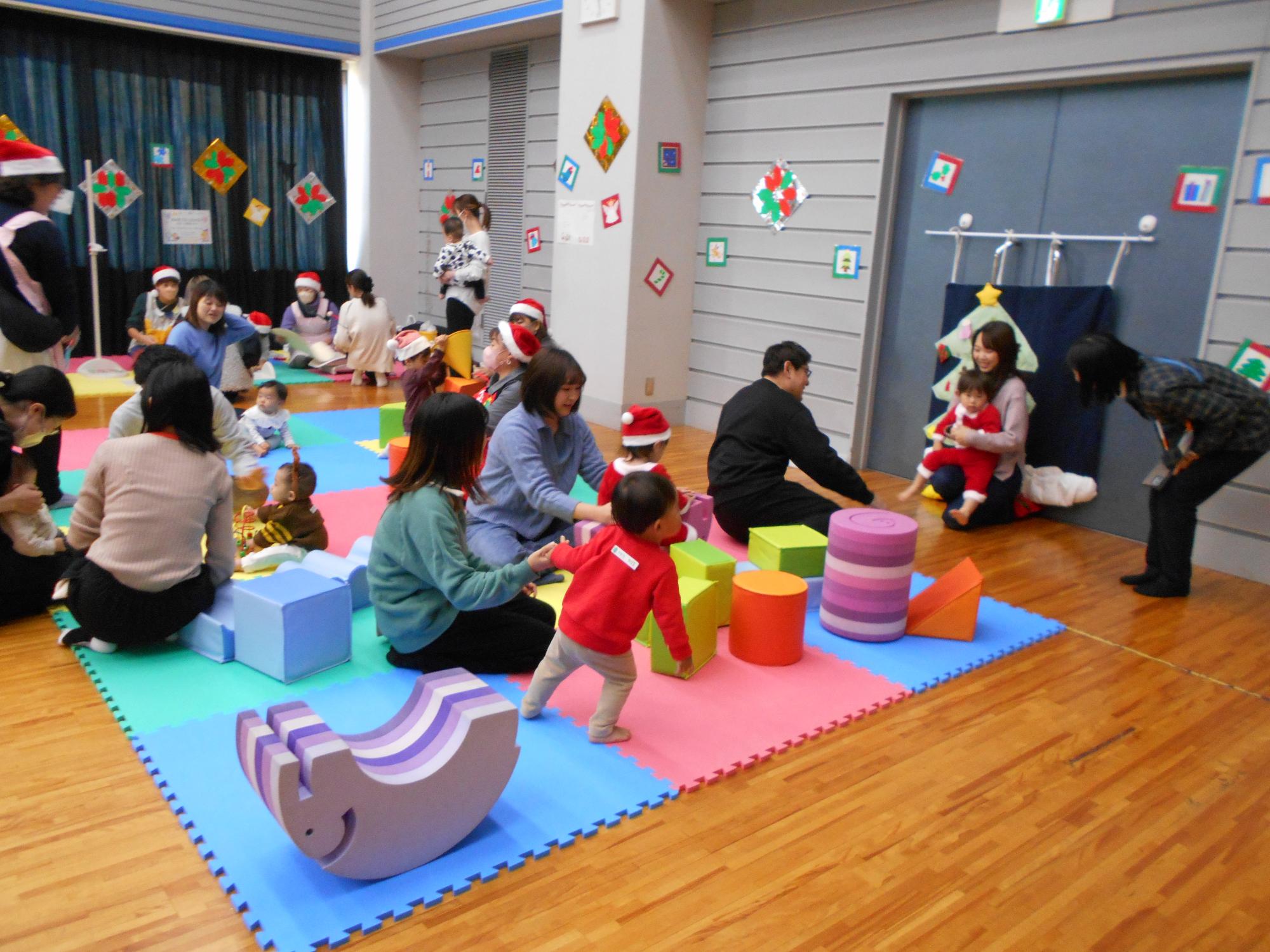 クリスマス会の様子