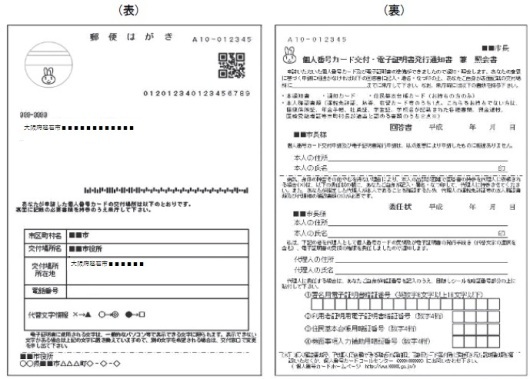 交付通知書