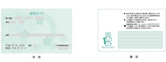 通知カード