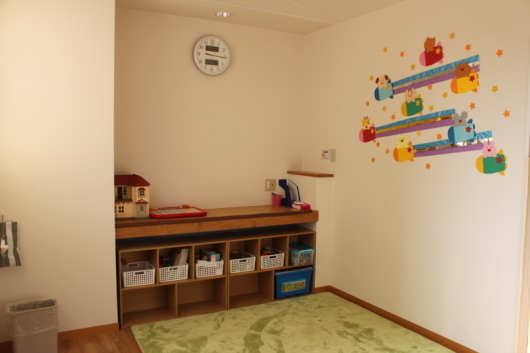 病児保育室お部屋の様子