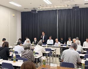 令和8年度高石市公園愛護会連合会総会の様子