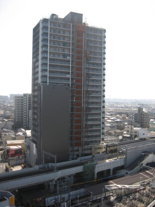 躯体工事中(平成31年2月)