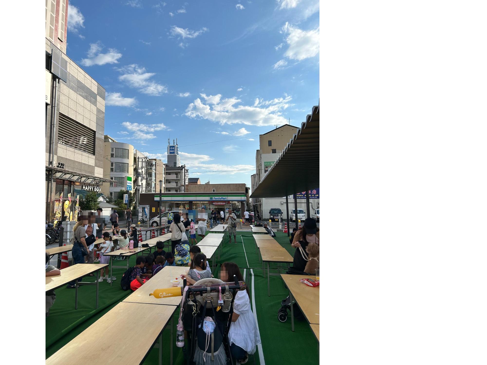 高石駅前広場夏祭り