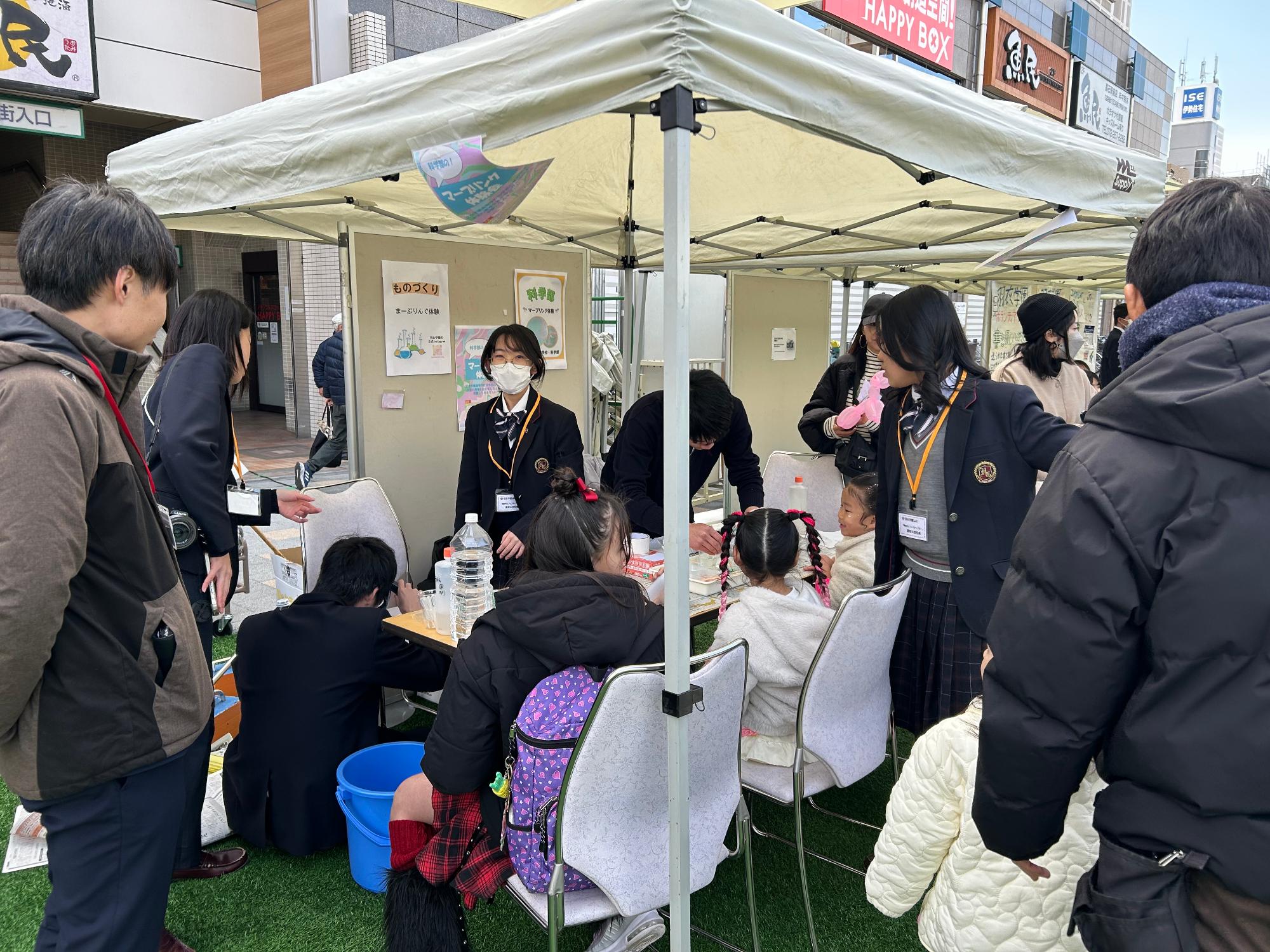 展示ブースの様子